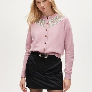 Classic Fair Isle cardigan in vintage wool